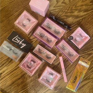 Glamnetic Eyelash Set Bundle with liners and applicator